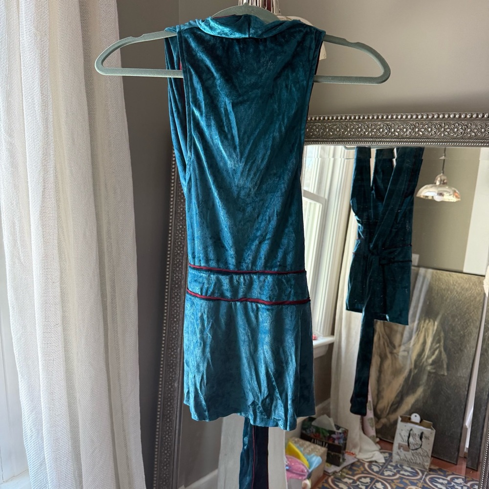 Free People velvet like vest top - Picture 6 of 12